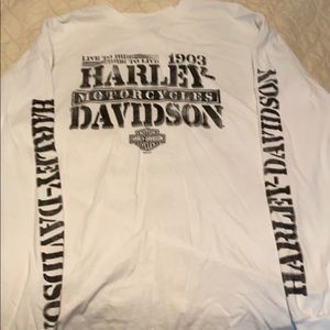 2XL long sleeve Harley-Davidson t-shirt.